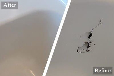Surface Chip & Crack Repairs in Raleigh NC